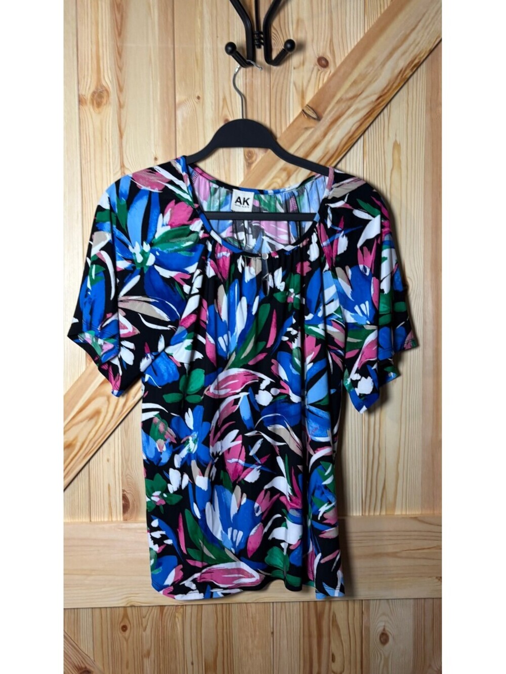 Anne Klein Women's Floral Print Blouse Size S New with Tags